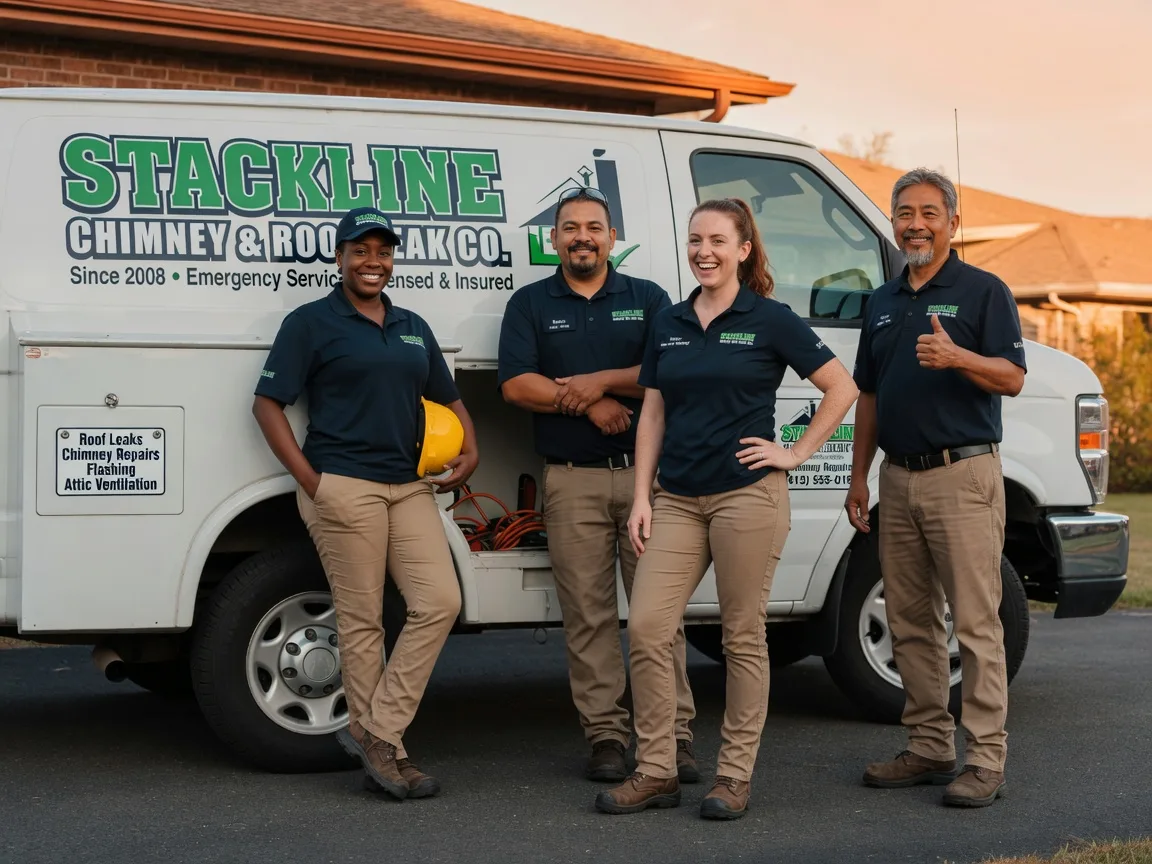 Chimney flashing repair company in Springtown, PA